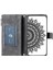 Xstepcase iPhone 14 Plus Için Telefon Kabuğu, Anti-Cratch Mandala Çiçek Basılı Pu Deri Kapak Standı Çoklu Kart Yuvası Zipper Cep Cüzdan Kılıfı (Yurt Dışından) 5