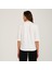 Tropikal Desen Basılı T-Shirt Bluz 2