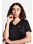 Siyah Kadın Kısa Kollu T-Shirt 23S-2208-23B 4