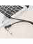 1/8 Inç Soket 1/4 Inç Fiş Y Splitter Adaptör Kablosu 0.24 M 3.5 mm. Kadın Stereo Çift 6.35 mm. Erkek Ses Kablosu (Yurt Dışından) 3
