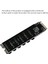M.2 Mkey Pcı-E Yükseltme Kartı M.2 Nvme - Sata3.0 Pcıe - Sata 6gpbsx6-Port Genişletme Kartı ASM1166 Pm Işlevini Destekler (Yurt Dışından) 4