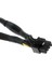 Çift 4pin Ide Molex - Gpu Çift 8pin(6+ 2)Pin Güç Kaynağı Kablosu Pcı-E Pcı Express Grafik Video Ekran Kartı Adaptörü (Yurt Dışından) 5