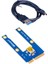 USB 3.0 Mini Pcı-E - Pcıe Pcı Express 1x Ila 16X Genişletici Yükseltici Kart Adaptörü Uzatma Kablosu Bitcoin Miner Madenciliği İçin (Yurt Dışından) 5