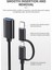 2'si 1 Arada USB 3.0 Otg Adaptör Kablosu Tip-C Mikro USB - USB 3.0 Arayüz Dönüştürücü Cep Telefonu İçin Şarj Kablosu Line-Mavi (Yurt Dışından) 2