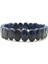 Sertifikalı Dumortierit Doğal Taş 9X14 mm Bileklik 1