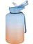 Su Matarası 2000ML 9001RS Mavi Turuncu 2
