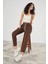 Kadın Basic 3 Iplik Şardonlu Paçası Lastikli Kalın Jogger Eşofman Altı 3