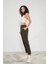 Kadın Basic 3 Iplik Şardonlu Paçası Lastikli Kalın Jogger Eşofman Altı 1