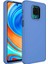 Xiaomi Redmi Note 9s Kılıf Metal Çerçeve ve Buton Tasarımlı Luna Kapak + Kablo Koruyucu 1
