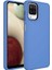 Samsung Galaxy A22 4g Kılıf Metal Çerçeve ve Buton Tasarımlı Silikon Luna Kapak + Kablo Koruyucu 1