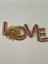21X8 Love Kabartma Gül Aplike 1