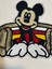 21X17 cm Mickey Mause Kabartma Pul Payetli Aplike Arma Yama Aksesuar 2