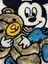 21X16 cm Pul Payetli Kabartma Mickey Mause Aplike Arma Yama Aksesuar 2
