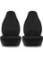 Nissan Uyumlu Penye Siyah Oto Koltuk Kılıfı Baskısız Set 1