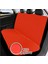 Nissan Uyumlu Penye Turuncu Oto Koltuk Kılıfı Baskısız Set 4