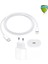 Apple iPhone Tüm Serilerle Uyumlu Hızlı Şarj Aleti Kablo Adaptör Set 2