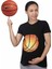Hamile Tişört Basket Siyah 3