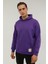 M-CG516 Smooth Hoodie 2pr Mor Erkek Sweatshirt 1