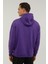 M-CG516 Smooth Hoodie 2pr Mor Erkek Sweatshirt 2