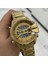 Dijital ve Anolog Çelik Sarı Spor Erkek Kol Saati 1