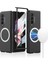 Samsung Galaxy Z Fold 3 Kılıf Magsafeli Sert Kipta Kapak 4