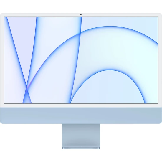 Apple iMac M1 Çip 8 GB 512 GB SSD Macos Retina 24 UHD All In One Bilgisayar Mavi Z14MM18512-TQ6