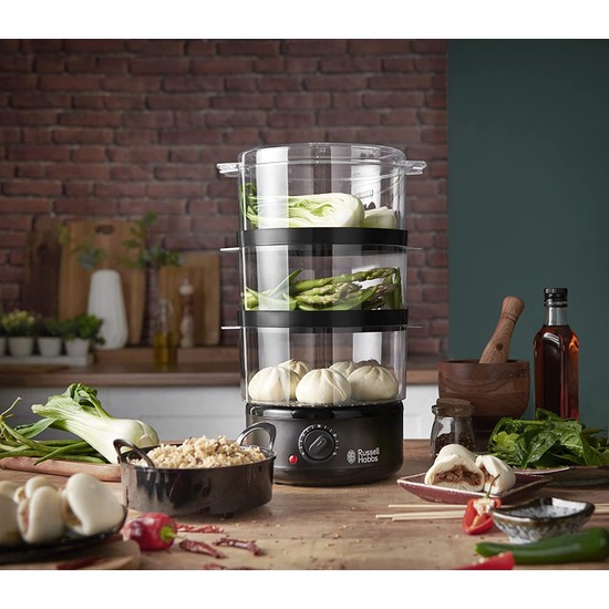 Russell Hobbs Buharlı Pişirici [ultra Kompakt] Mat Siyah Fiyatı