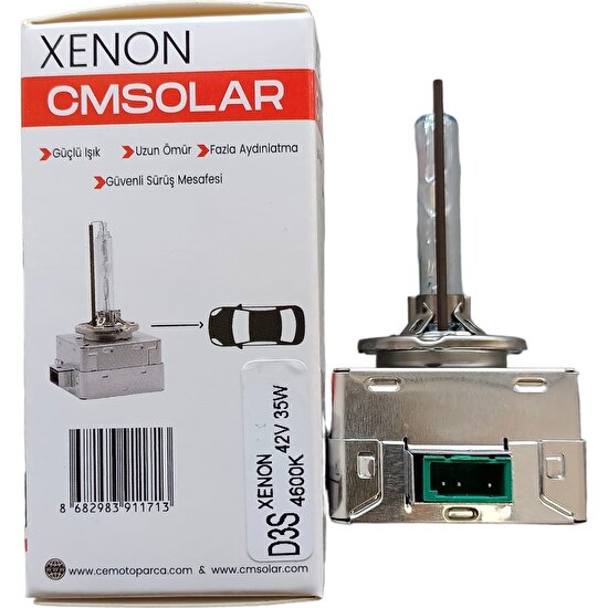 Cmsolar D3S Xenon Ampul 4600 K 42V 35W