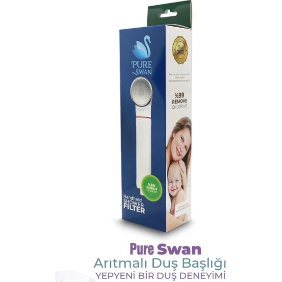 Pure Swan Arıtmalı Duş Başlığı