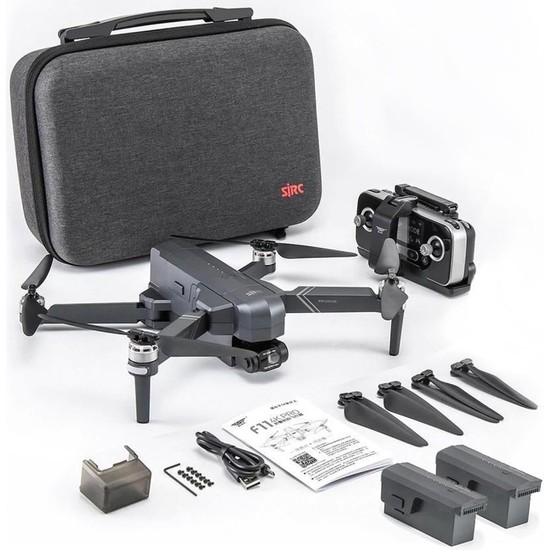 Sjrc F11 Pro Combo 4K Kameralı Drone Seti - 2 Batarya - 1.5 Km Menzil - 26 Dakika Uçuş Süresi + Çanta + Eıs Stabilizasyon