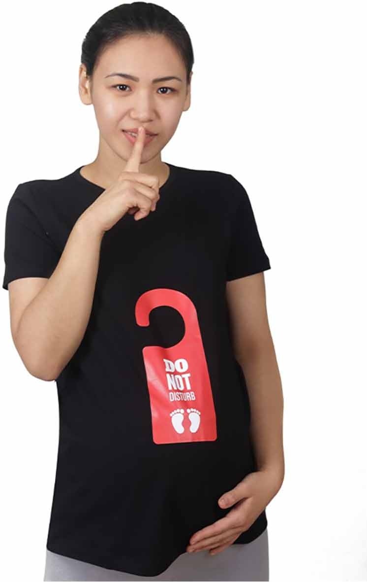 Mummy's Baby Hamile Tişört Do Not Disturb Siyah