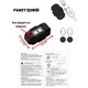 Erkugo 6 Adet Harekete Duyarlı Şarjlı Mini LED Işık/çakar Led/drone Işığı/anti Çarpışma Uyarı Işığı