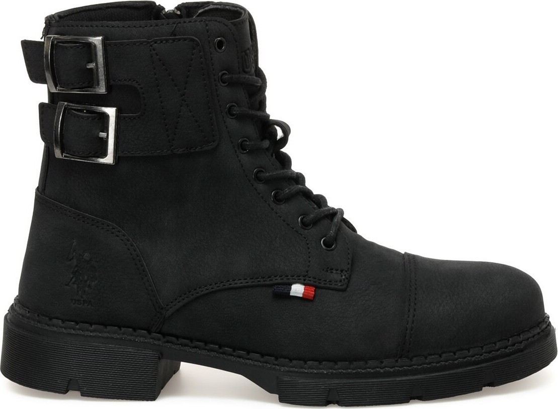 U.S. Polo Assn. Petros Erkek Siyah Bot görsel 2