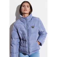 Wrangler Regular Fit Bisiklet Yaka Kolları Çıkabilen Şişme Mont