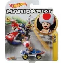 Hot Wheels Mattel Super Mario Kart Diecast Toad GBG25 - GBG30