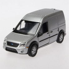 Welly Metal 1:36 Ölçek Çek Bırak Ford Transit Connect Gri 1:36 Ölçek Çek Birak