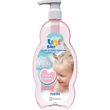 Uni Baby Kolay Tarama Saç ve Vücut Şampuanı 3'lü Set 2100 ml