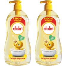 Dalin Şampuan 2 x 900 ml Dalin Bebek Şampuanı