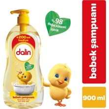 Dalin Şampuan 2 x 900 ml Dalin Bebek Şampuanı