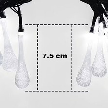 Ye Duo 20LED Suyu Kapıdan Süpürlük Işığı Suyu Temizlemez Noel Bahçesi Işığı Bahçesi Güneş Işığı Dekorasyonu (Yurt Dışından)