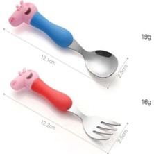 Pig Peppa 4lü Çatal Kaşık Set