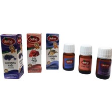 Defne Doğa Lavanta + Gül + Yasemin Yağı  3 X 20 Ml