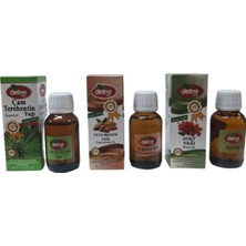 Defne Doğa Çam Terebentin + Hint + Tatlı Badem Yağı 3X50 ML