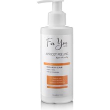 For You Gold Kayısı Çekirdeği Özlü Ölü Deriden Arındıran Yenileyici Peeling (Epilasyon Sonrası Vücut Peelingi Batık & Çilek Bacak Onarıcı)