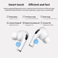 Atongm Air 9 Pro Anc Aktif Gürültü Azaltma Kablosuz Bluetooth Kulaklık, Kablosuz Şarj ile Uyumlu Ios/android(Yurt Dışından)