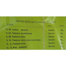 Grass Seed 7 Günde Çimlenen Üzerine Basılabilir 6'lı Karışım Çim Tohumu 10 Kg