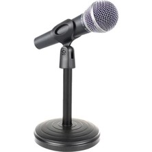 Blueway Taşınabilir Masaüstü Mikrofon Tutucu Sehpası ve Mikrofon Standı