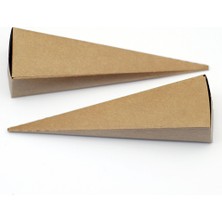 Külah kraft kutu, 5x18 cm  5 adet