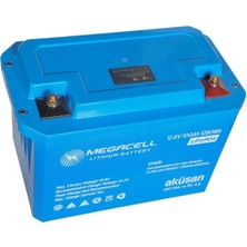 Megacell 12.8V 100AH Lifepo4 100 A Amber 12 V Volt Lifepo4