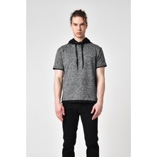 Alexander Gardi Kapüşonlu T-Shirt (E22-707B)